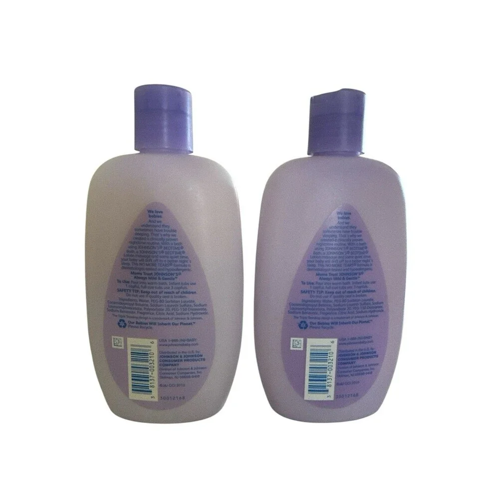 Johnson's Baby Bedtime Bath 9 Fl Oz New Pack of 2